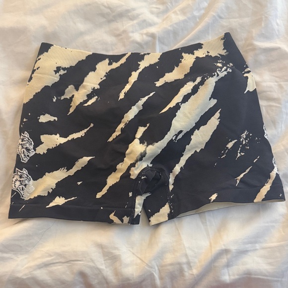 Darc Sport Pants - Darc Sport Black and Cream Bike Shorts
